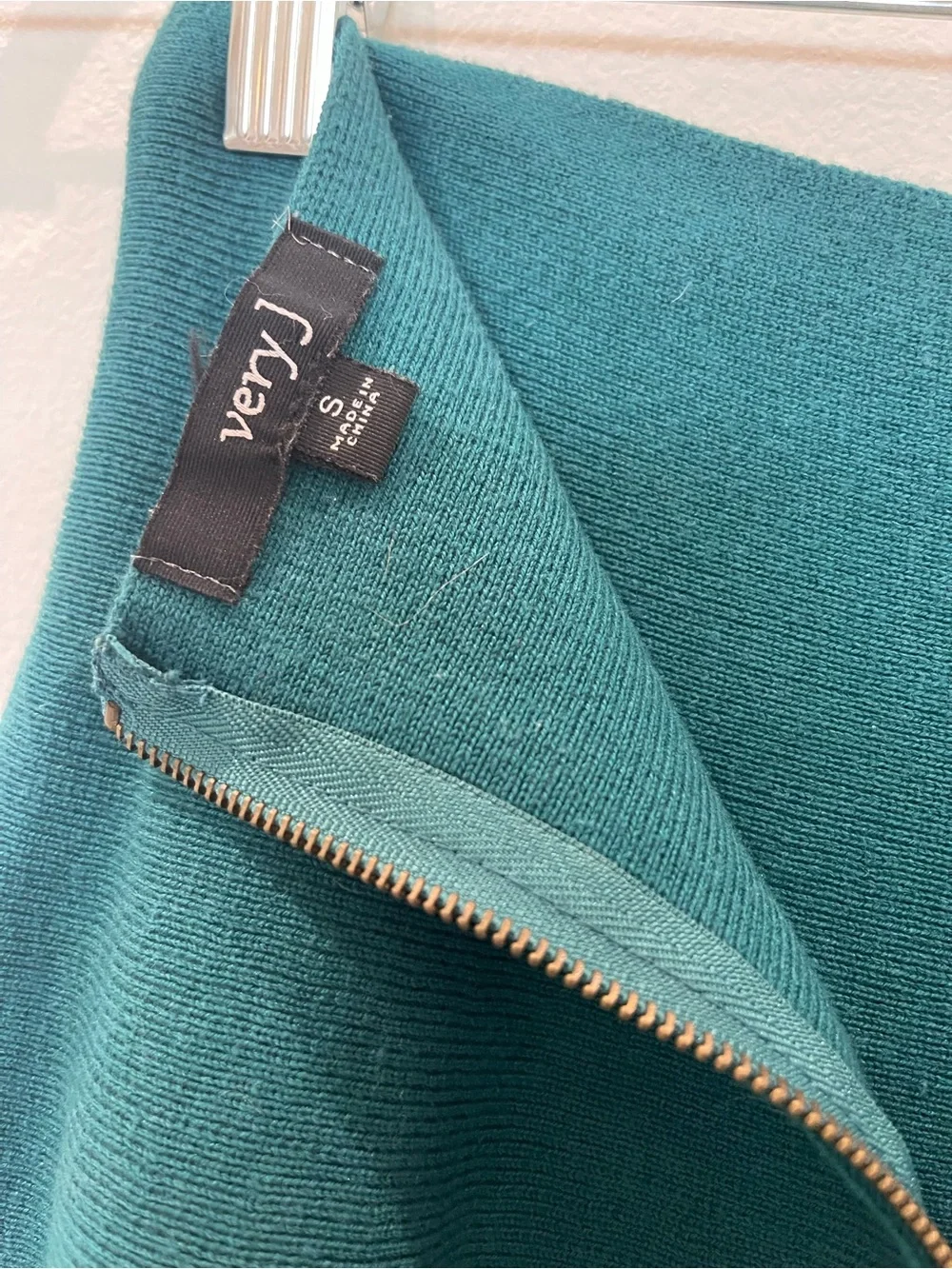 Very J Teal Circle Skirt